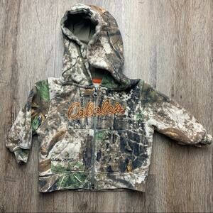 Cabelas Camo 3M Jacket Long Sleeve